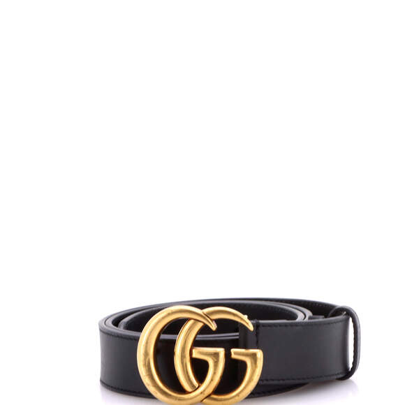 Gucci Medium GG Marmont Belt Leather